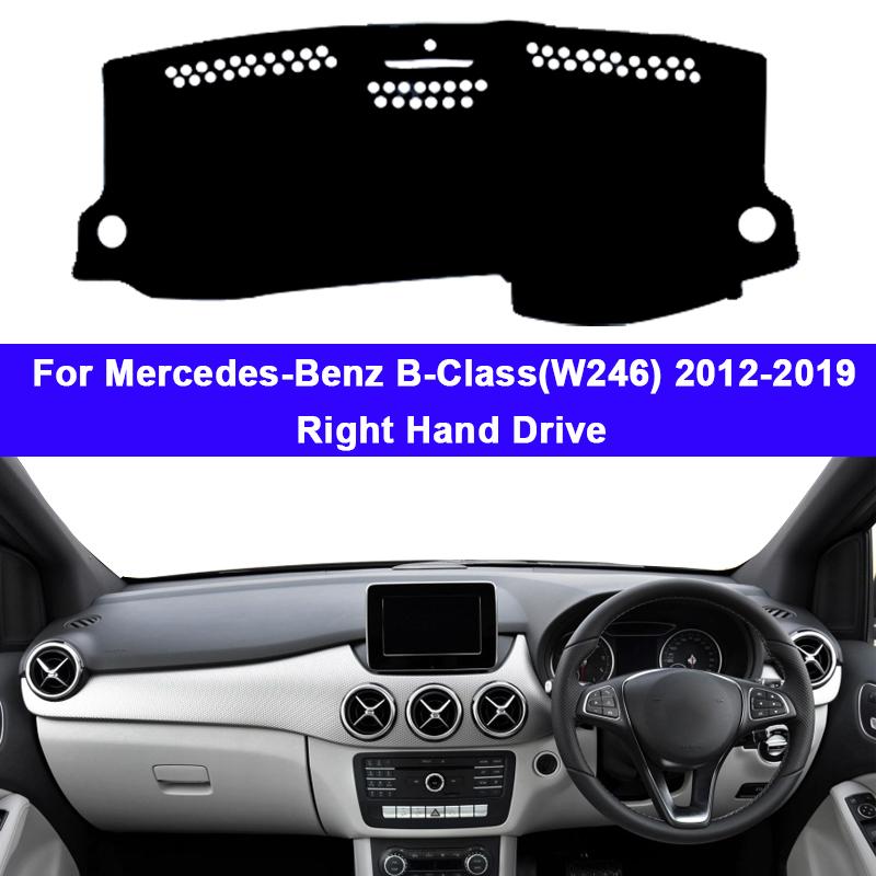 Tappeto Copri Cruscotto per Mercedes-Benz Classe B (W246) 2012 - 2018 2019 B-Klasse B160 B180 B200 Guida Sinistra Guida Destra Copri Cruscotto 2017 2016
