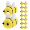 2025 35pcs Felt Bees For Crafts Adorable Wool Felt Bees Tiered Tray Decorations Multi-function Felt Bee Decors