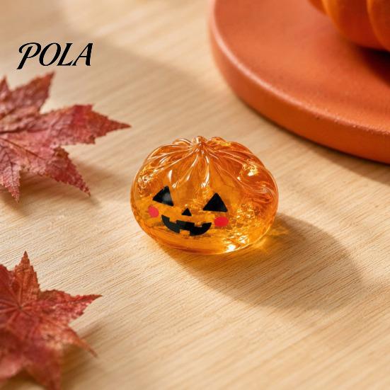 Glittery Ghost Squeeze Toy Halloween Glitter Stress Ball, TPR Slow Rising Fidget Toy, Toys Pumpkin Eyeball Dumpling Decompression Gift for Kids Adults