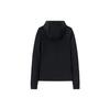 Anta Solid Color Zip-Up Hooded Casual Jacket Women Jackets Black 162417703-3
