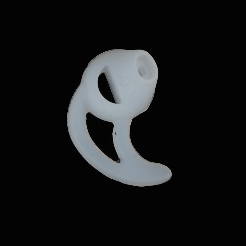 Molde de orelha de barbatana de silicone para substituição de fone de ouvido de rádio bidirecional