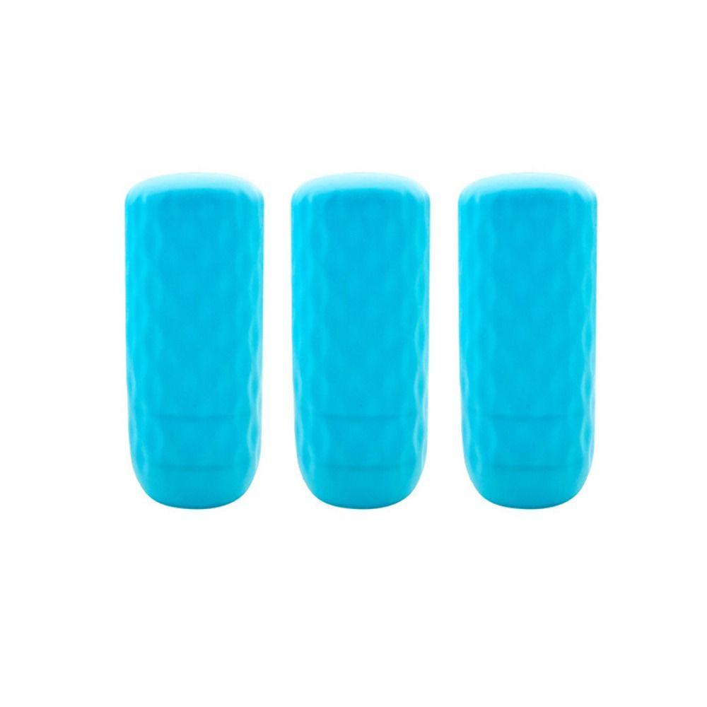3Pcs Elastic Silicone Bottle Cover Silicone Leakproof Protective Cover  Camping Supplies