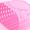 Bicycle Basket Hollow Plastic Basket Easy Install Quick Released Basket Suitable for Any Type of Bikes