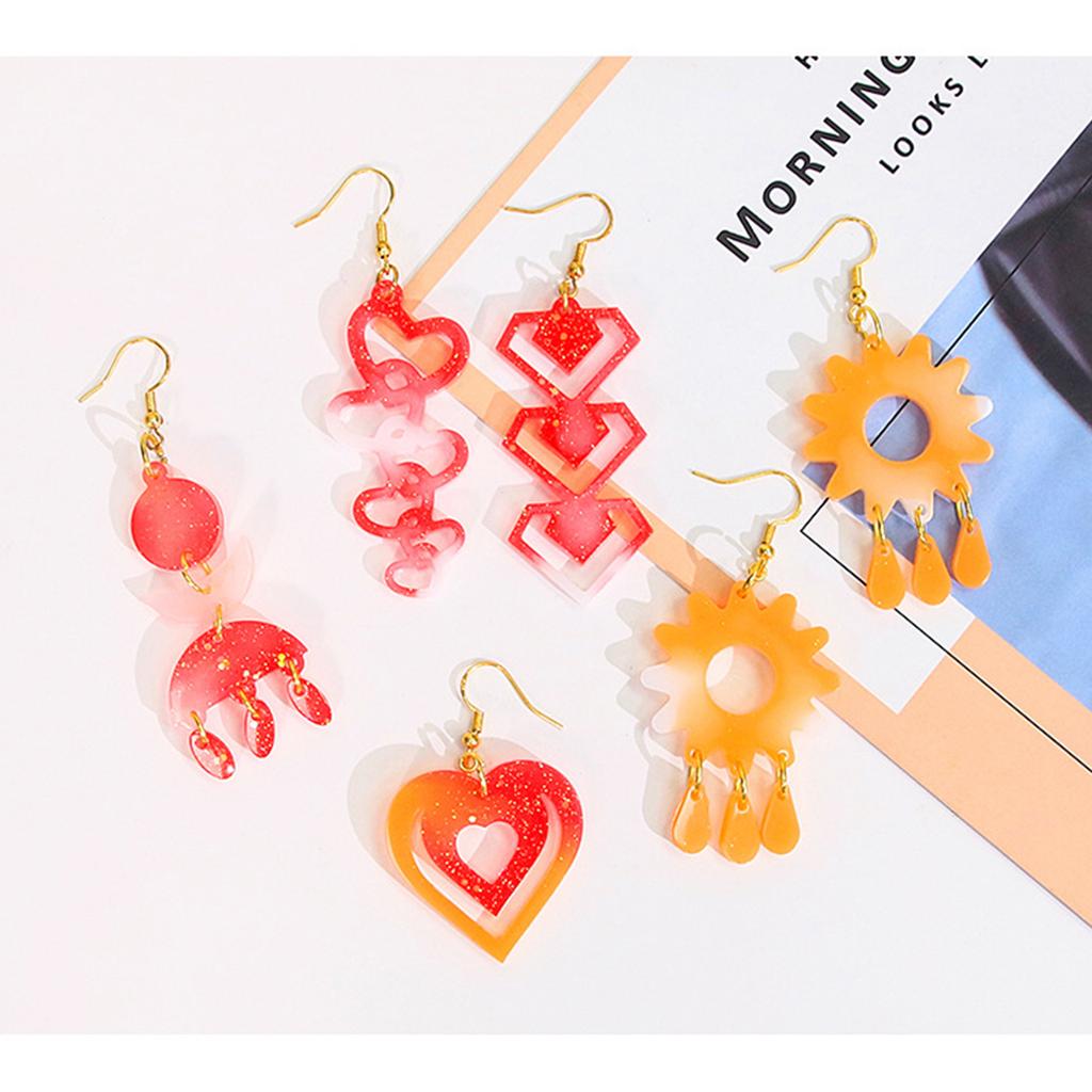 Schmuckherstellungsform für Anhänger Schöne individuelle Schmuck Silikonform für Schmuckdesigner und DIY-Enthusiasten