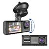 1080P Car Dashcam with 2/3 Cameras, Front/rear HD Video Recording, and Night Vision Function