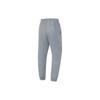 Li Ning Fitness Series Logo Mid-Waist Solid Color Comfortable Soft Cuffed Knitted Sports Pants Men Pants Shadow-Gray AKLU127-3