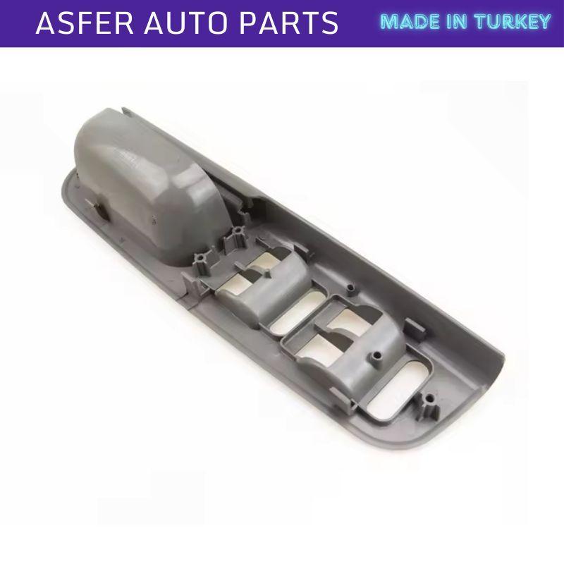 Rámeček tlačítka otevírání okna šedý strana řidiče (Levá strana) Pro VW Passat B5 Bora Jetta Golf MK4 Oem 3B1867171E