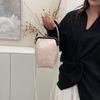 New Chinese Small Bag Women's 2025 New Fashion Embroidered Thread Shoulder Bag Small Fragrant Wind Pearl Chain Messenger Small Square Bag