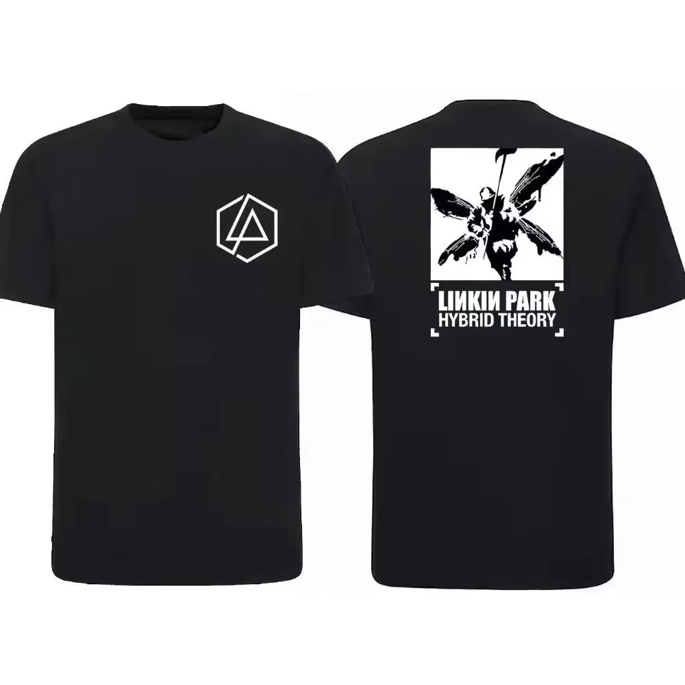 

Linkin Park перевертає прапор кінця еволюційну теорію футболка до 20-річчя Meteora Park ностальгічна чоловіча жіноча футболка вінтажні топи L