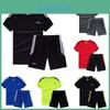 Quick-drying Men Sports Wear Tracksuit Ideal For Summer Workouts And Jogging