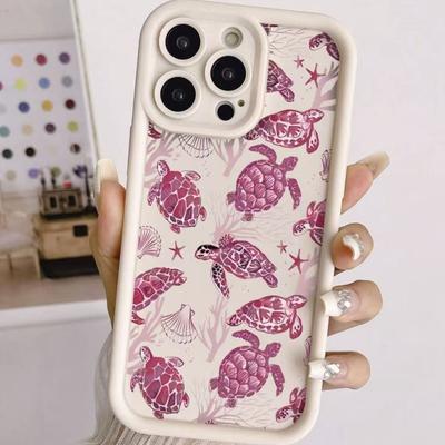 Small Fish Turtle Suitable for Iphone17pro Mobile Phone Case Apple 15 Anti-drop 14 Foreign Trade 13promax New 16E