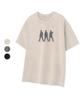 STANDARDERROR 87-Stan335 Y2K Trinity Glitch Pigment Short Sleeve T-Shirt (3 Colors)