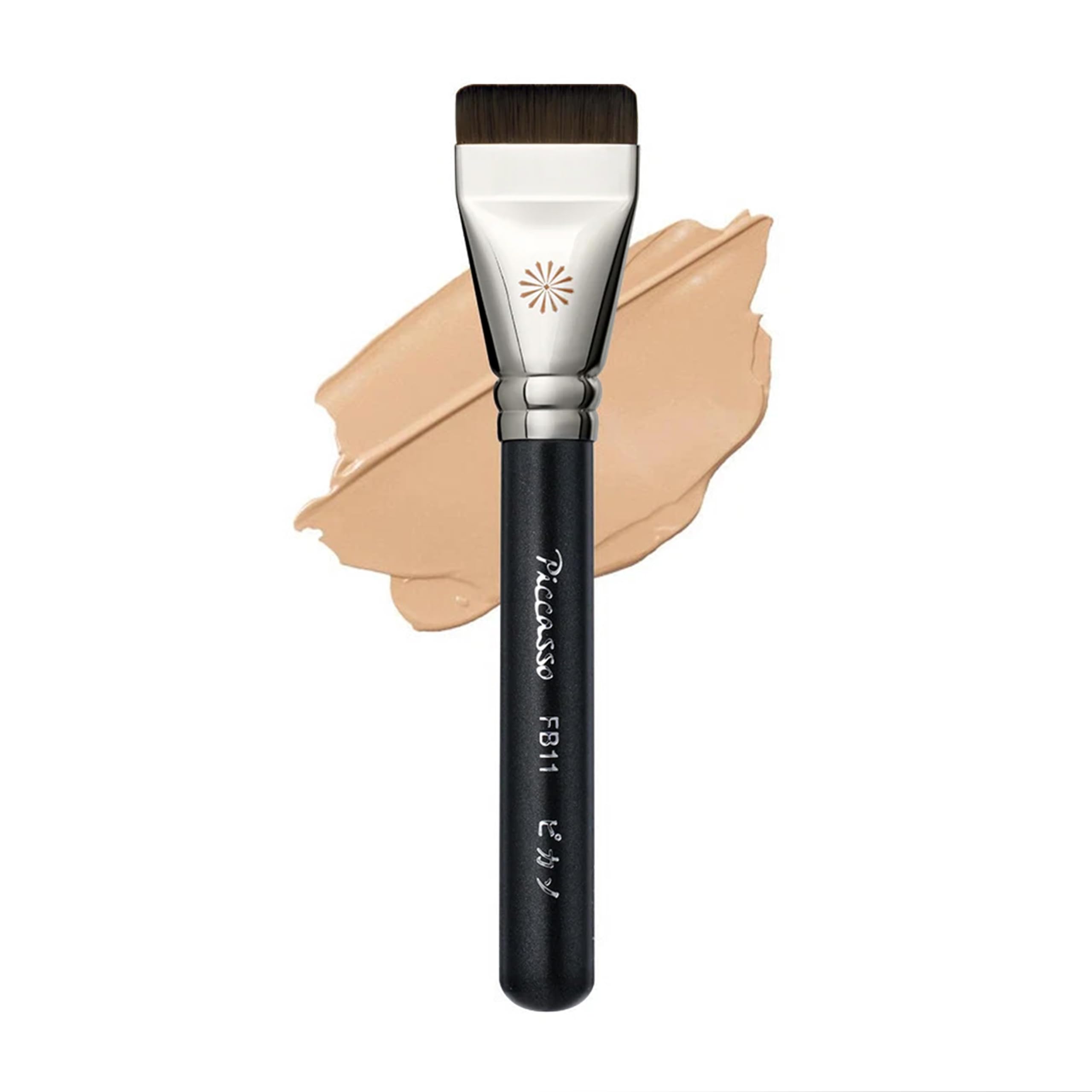 

[Picasso] FB11 Spatula Brush | Perfectly covers pores and unevenness, a professional-grade brush for porcelain-like skin | A new kind of foundation br