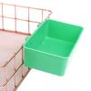 5Pcs Multifunction Food Tray Parrot Bathtub Animal Cage Standing Wash Shower Box