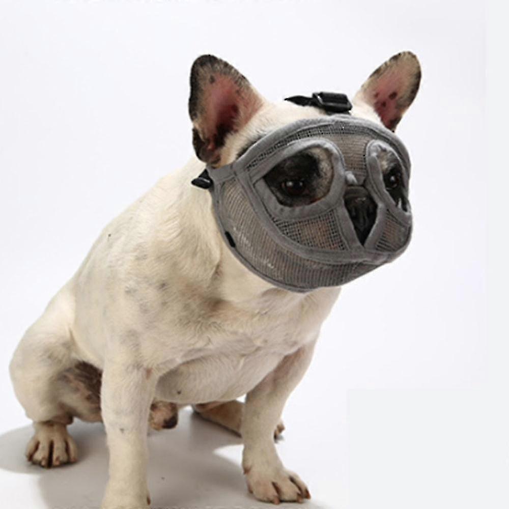 Short Snout Dog Muzzle Bulldog Muzzle,stop Dog For Biting