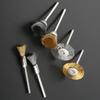 24pcs Brass Steel Wire Wheel Brush Polishing Grinder Accessories Rotary Electric Tool Kit For Engraver Steel Polishing Grinding