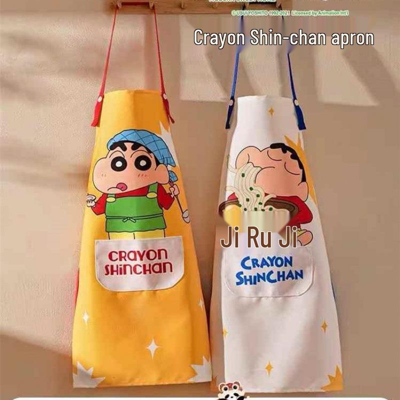 Детский мультяшный кухонный фартук - Водо- и маслостойкий Crayon Shin-chan Apron [Chef]