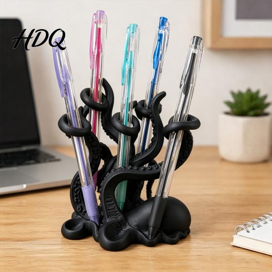 Modern Makeup Tool Holder Octopus Toothbrush Holder Durable PLA Organizer Creative Organizer Stand Pen for Desk Multi-functional Storage