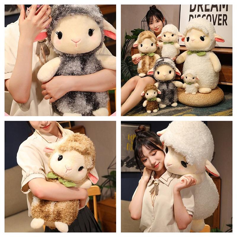 Cute Cartoon Sheep Plush Toy For Girls Soft And Fluffy Gift For Girls Of All Ages