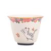 Rock Mine Handmade Gold Cat Teacup Master's Cup Exquisite Tea Tasting Cup Ceramic Tea Set Kung Fu Tea Set