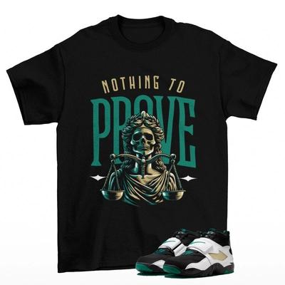 Proof Sneaker Shirt Black To Match Diamond Turf Emerald IB2240-001 TRENDING Unisex T-Shirt