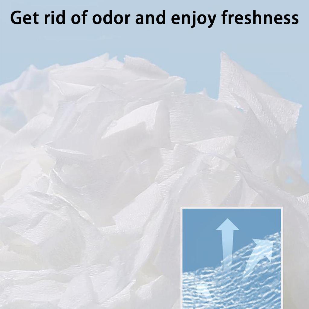 200g Hamster Papierwattepad Weiches Natürliches Papier Hamsterstreu Wasseraufnahme Sichere Käfigdekoration Warmhalten