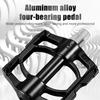 Mountain Bike Pedals Pedals Aluminum Alloy Bearings Pedals, Bicycles Road Bike Riding Accessories