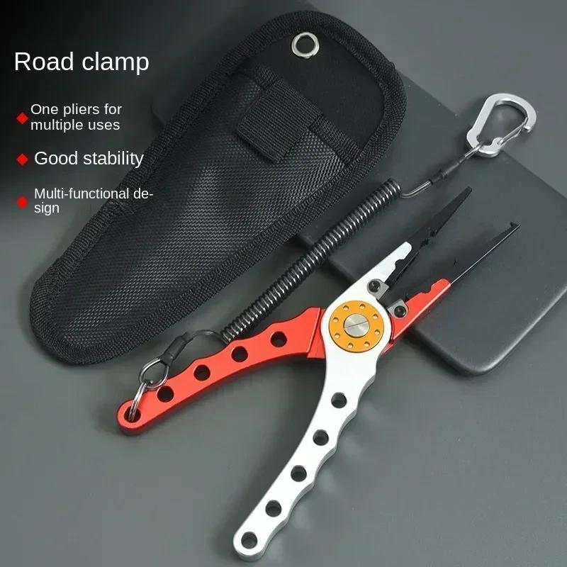 Bait Fishing Tongs, Fishing Tongs, Lip Clamps, Sheathed Line Knife Hook Removers, Bait Changing Tongs, Outdoor Fishing Tools