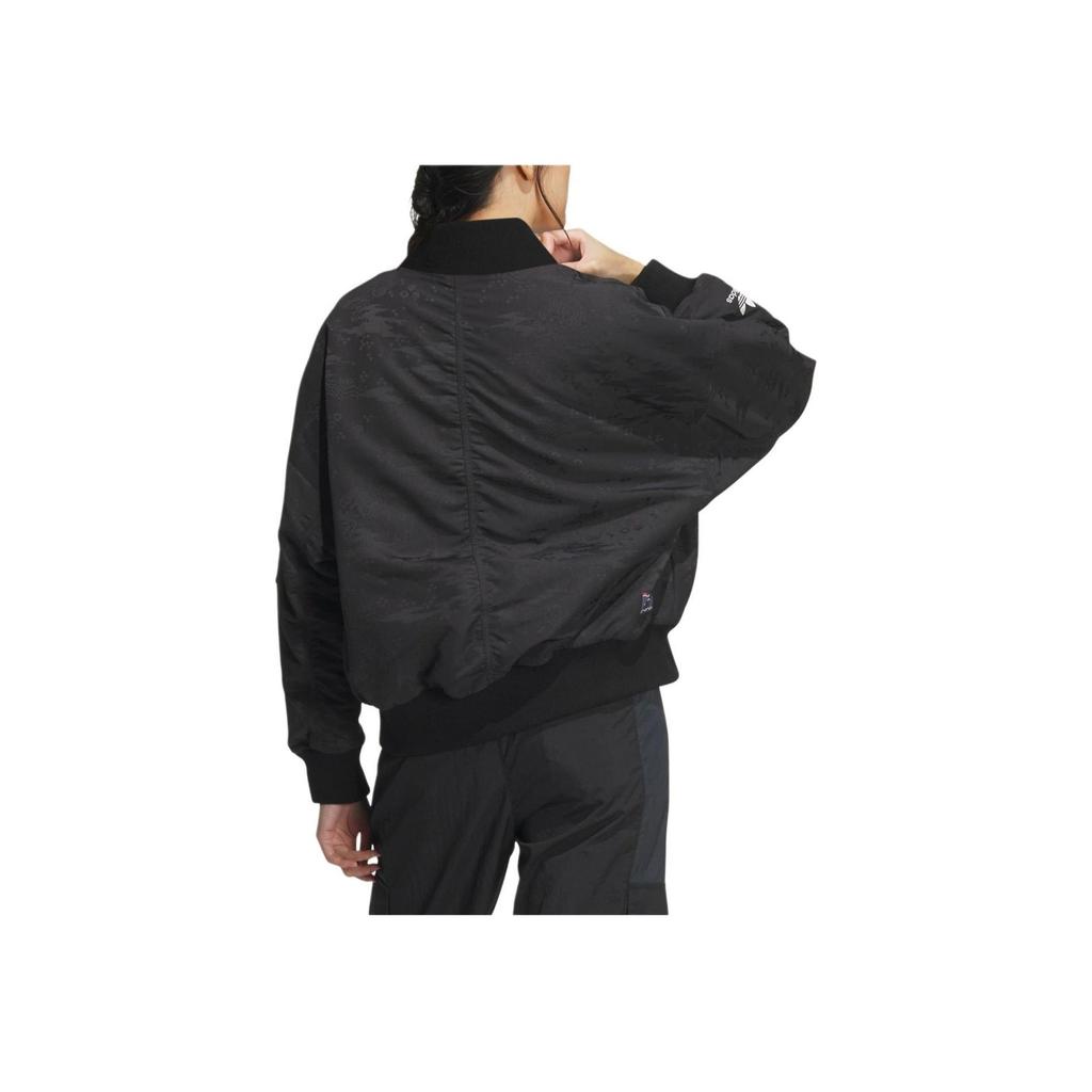 Adidas Originals X Feifei Ruan Collaborazione FW23 Giacca Sportiva a Coste con Zip Donna Giacche Nero IX4219