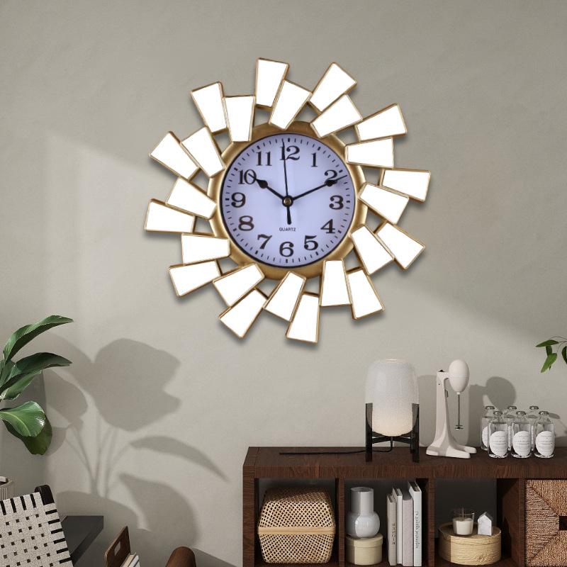 High-end Clocks, Living Room Decoration Wall Clocks, Round Gear Art Wall Clocks, New Wall Clocks