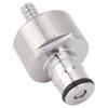 2Pcs Stainless Steel Carbonation Cap Forced Carbonation PET Bottle Filling CO2 Coupling Cap for Soda Beer Home Beverages