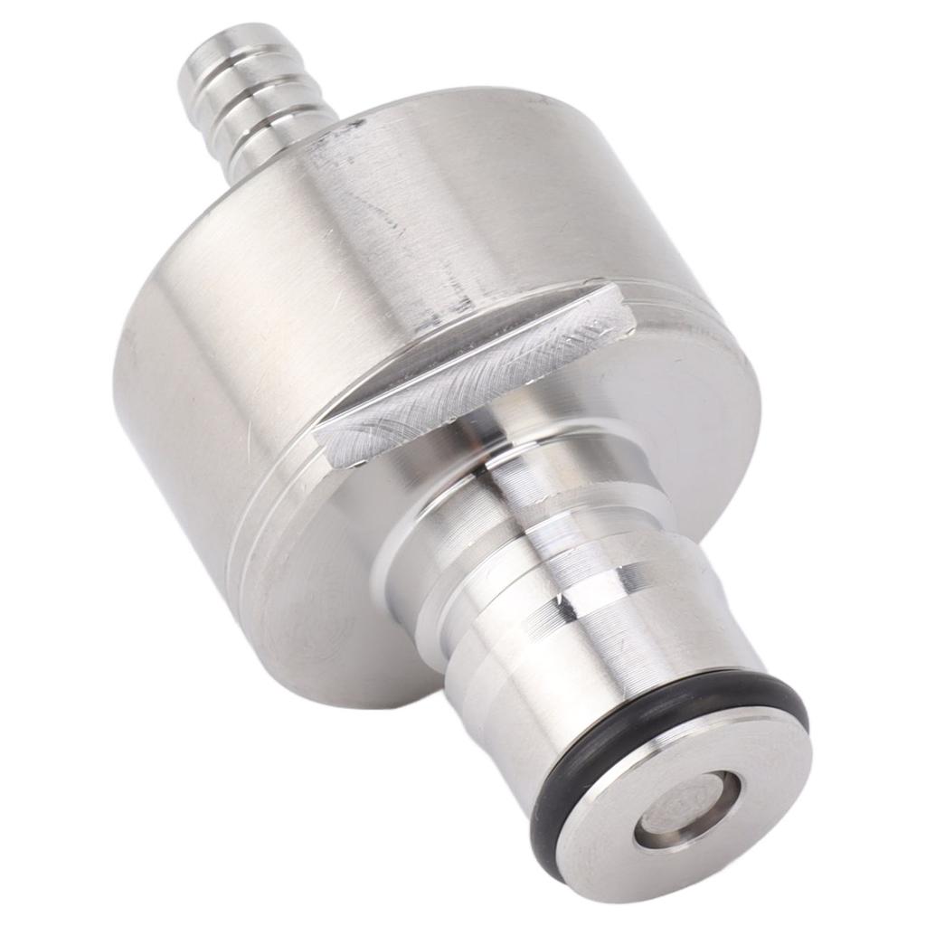 2Pcs Stainless Steel Carbonation Cap Forced Carbonation PET Bottle Filling CO2 Coupling Cap for Soda Beer Home Beverages
