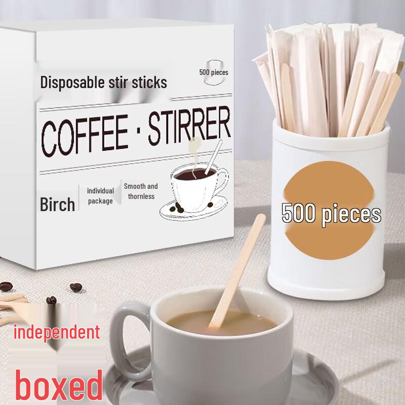 Mengting Disposable Bamboo Coffee Stirrers