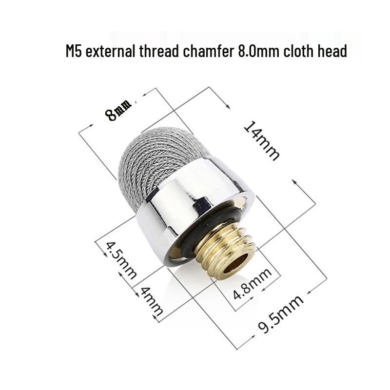 Capacitive Silver Fiber Cloth Tip for Touchscreen Pen