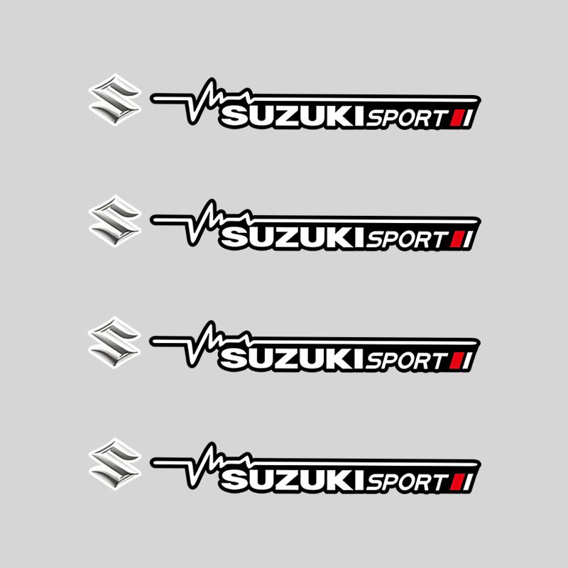 

4Pcs Car Front Rear Wiper Stickers Window Trunk Decoration For Suzuki Swift Vitara Jimny Ignis Baleno Samurai Alto Splash Kaiser