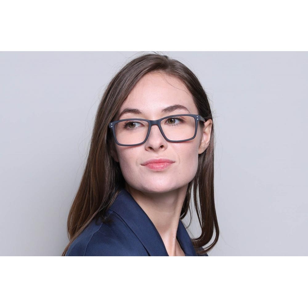 Full Rim Square Black Smartbuy Collection Kaya A84 Fashion Unisex Eyeglasses