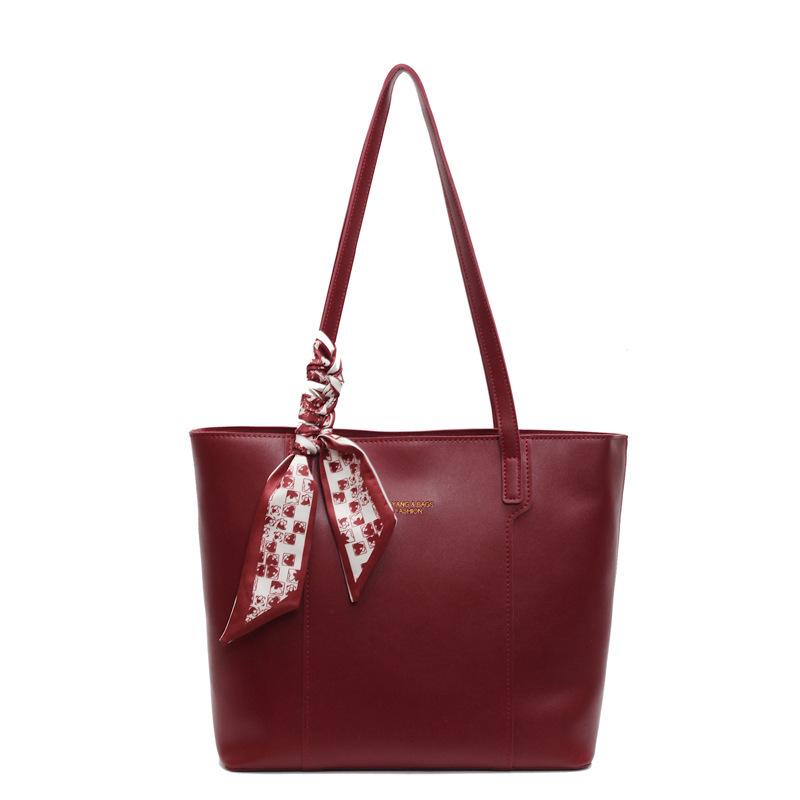 Популярная модная повседневная сумка-тоут большой вместимости женская сумка сумка через плечо для commuters