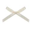 100pcs Double Sided Polyester Ribbon Mini Bows for Nail Art, Lingerie, Socks Clothing Trim Craft Supplies
