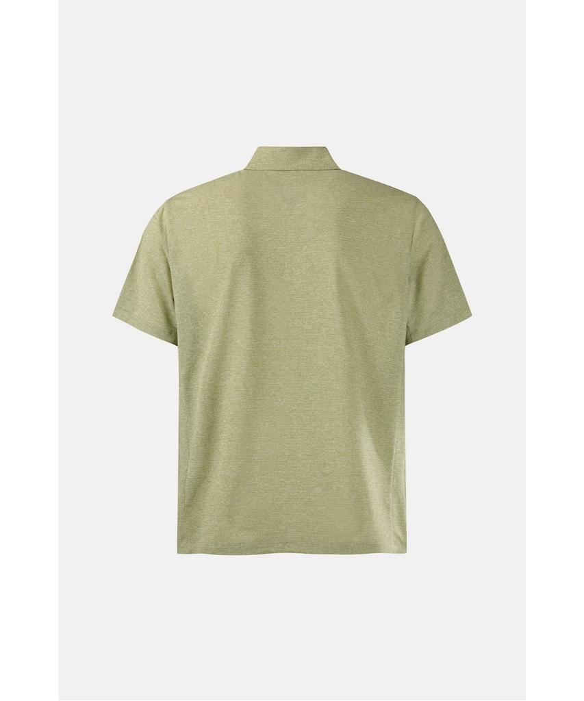 Koolongseupocheu Men'S Moss Dry Basic Zip-Up Short Sleeve T-Shirt Jwtcm26251Mos