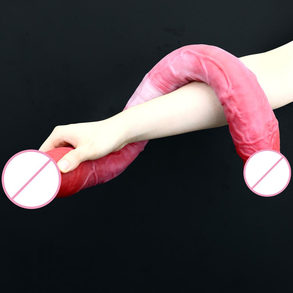 Liquid Silicone Dildo Shaped Dildo Male And Female Anal Plug Adult Product