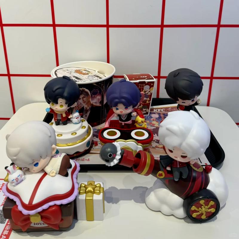 Genuine Anime Love and Deepspace Sylus Caleb Rafayel Zayne Xavier Cosplay Cartoon Figurine Cute Model Garage Kits Christmas Gift