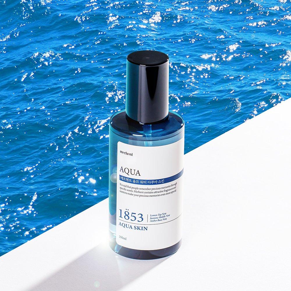 1+1 Homme Aqua Skin Toner 200ml Men Men Large Capacity Moisture Soothing Moisturizing