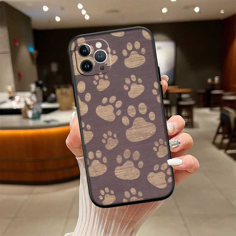 NH19 dog footprint Paw New High-End Shell Phone Case for Xiaomi Poco C40 C50 C51 C55 C65 C71 C75 F3 F5 F6 F7 M2 M3 Pro Ultra