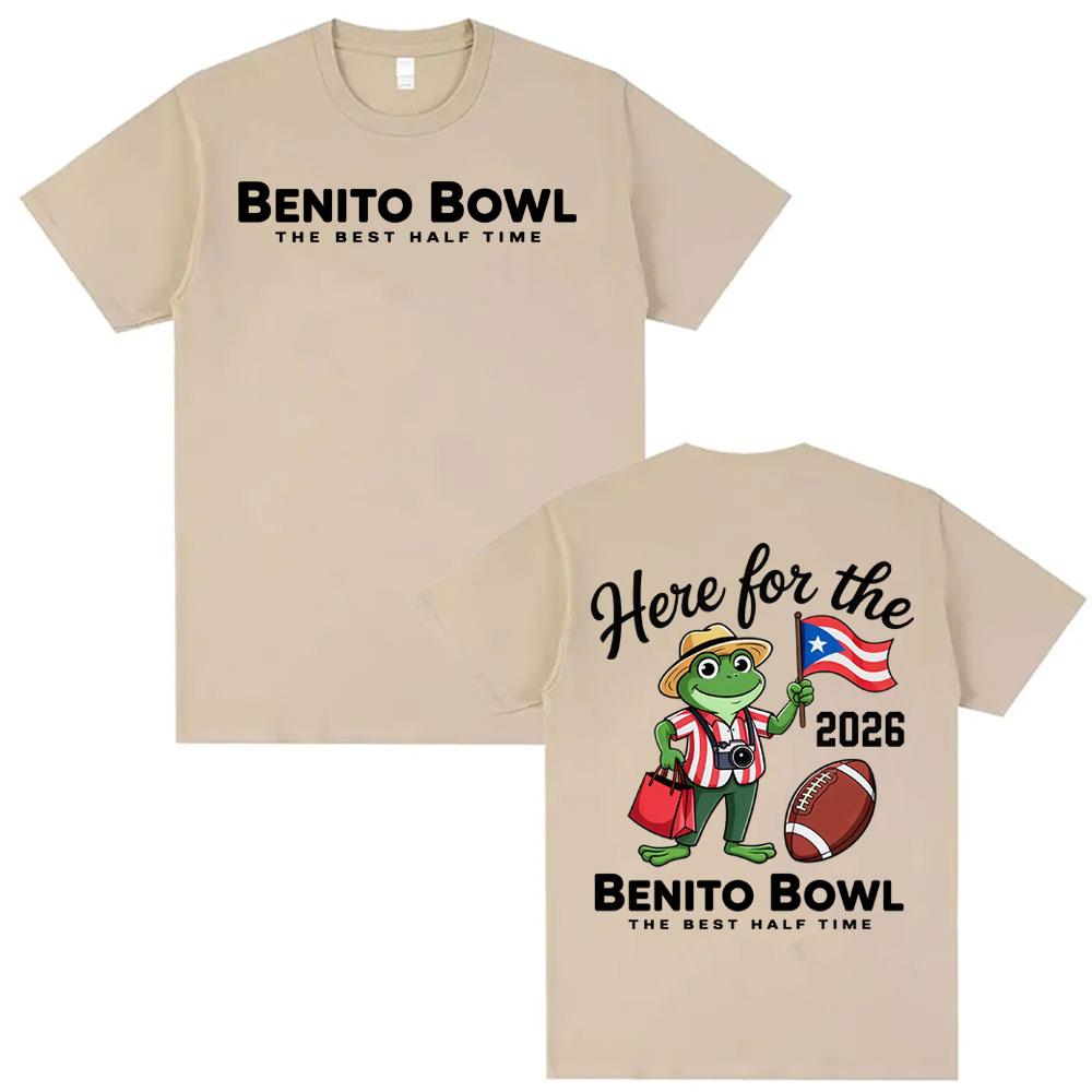 

Here Is The Benito Bowl s Cute Cartoon T-shirt, The Bad Rabbit Bowl, and The 2026 Harajuku Travel Oversized Streetwear 4XL