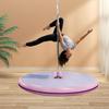 Килимок для Pole Dance Легкий Аксесуар Килимок для Пілатесу Рожевий для Тренувань на Відкритому Повітрі Фітнес