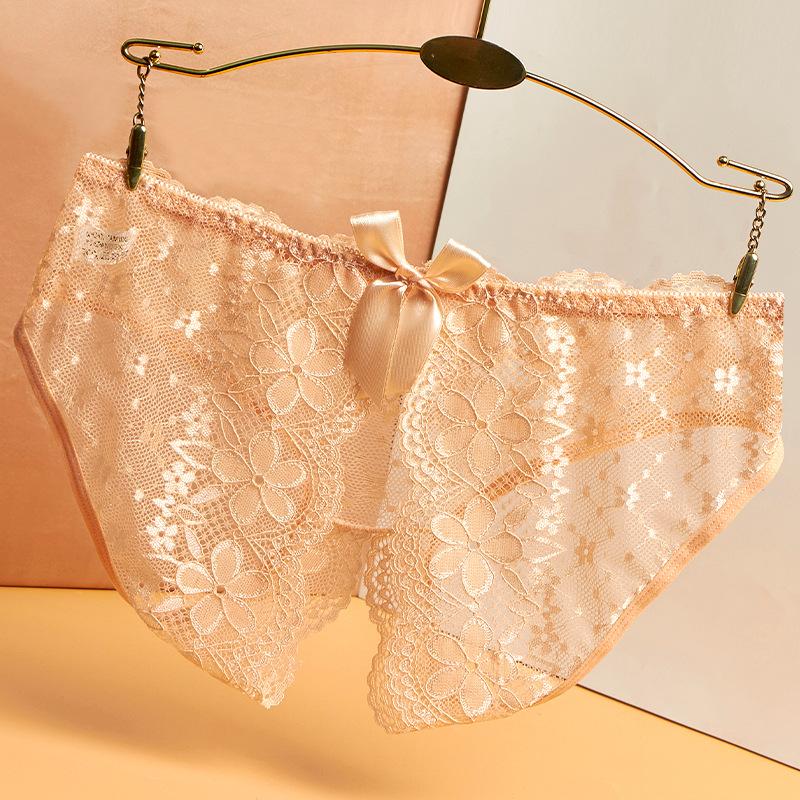 WTEMPO Blonde Sexy Undertøy Dame Sømløs Lav Midje Pluss Thong