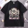 Jesus DJ The Last Set Tshirt Funny Christian Rave Party Faith Humor Design Classic T-Shirt Cotton Short Sleeve T Shirt Women Top