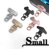360° Rotatable Phone Lanyard Clip Patch Ultra-thin Stainless Steel Phone Case Hanging Rope Card Anti-lost Strap Fixed Gasket