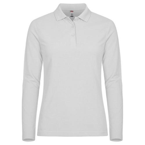 Clique Womens/Ladies Manhattan Long-Sleeved Polo Shirt