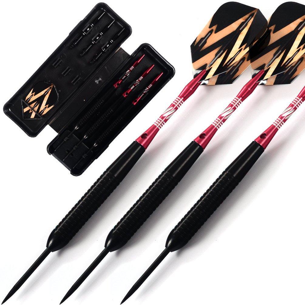 CUESOUL 21 Gram Steel Tip Darts - Coated Brass Barrel STBS049
